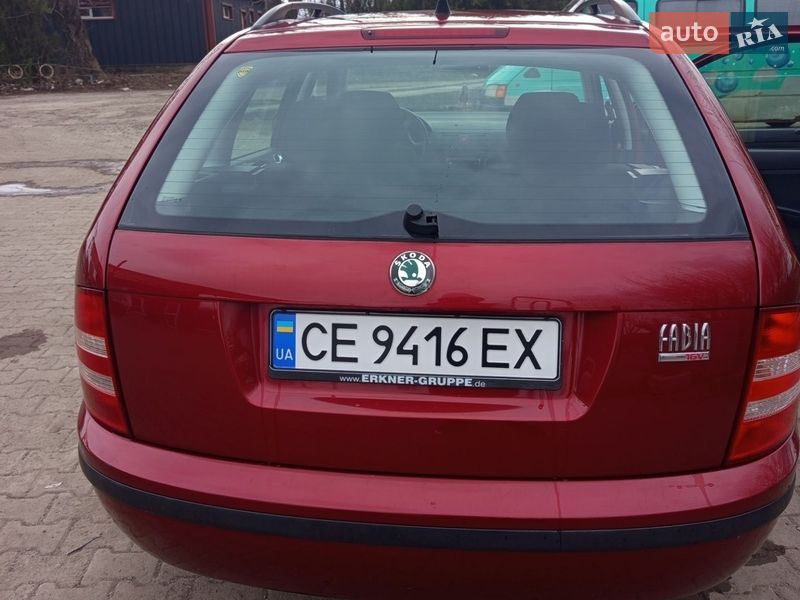 Універсал Skoda Fabia 2005 в Чернівцях фото 22 Універсал Skoda Fabia 2005 в Чернівцях