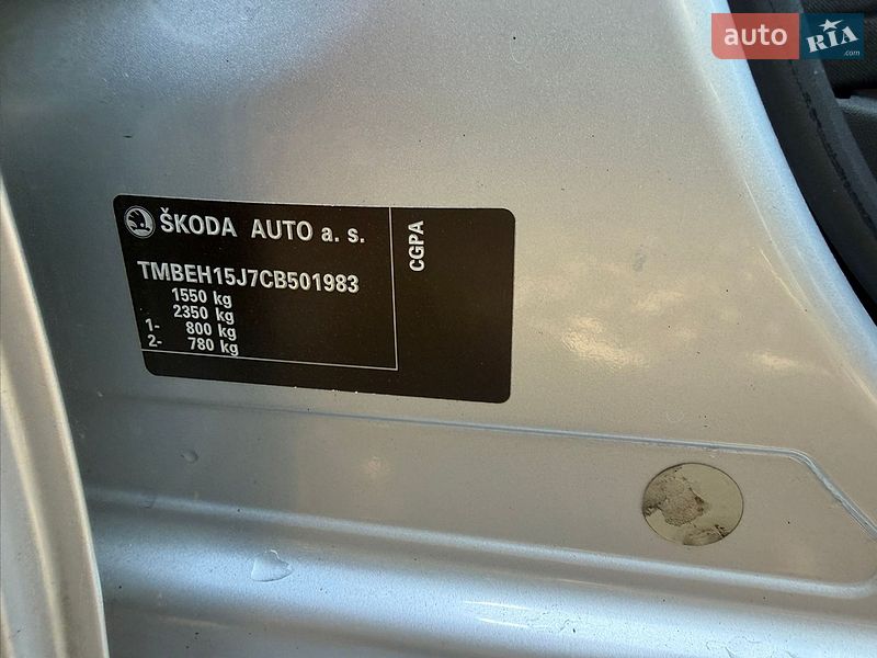 Хэтчбек Skoda Fabia 2012 в Киеве