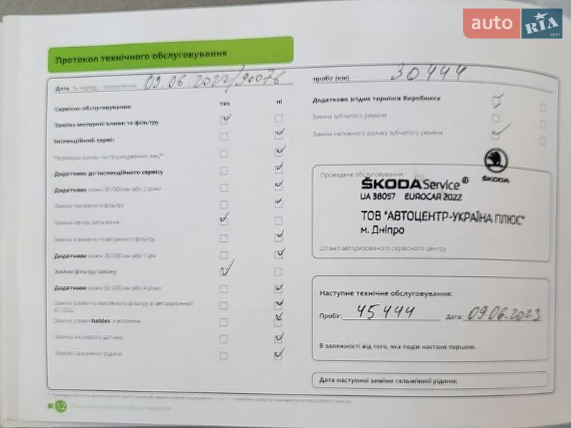 Хэтчбек Skoda Fabia 2021 в Киеве