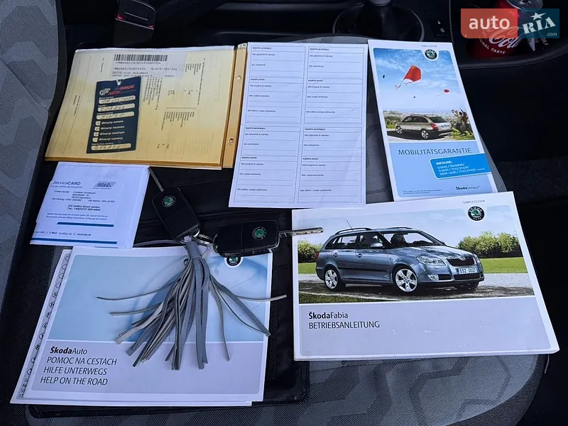 Универсал Skoda Fabia 2009 в Калуше документ 3 фото Универсал Skoda Fabia 2009 в Калуше документ