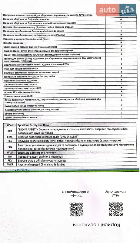 Внедорожник / Кроссовер Skoda Kodiaq 2024 в Харькове документ
