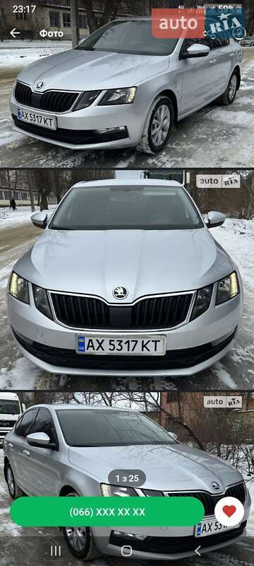 Лифтбек Skoda Octavia 2017 в Бурыни