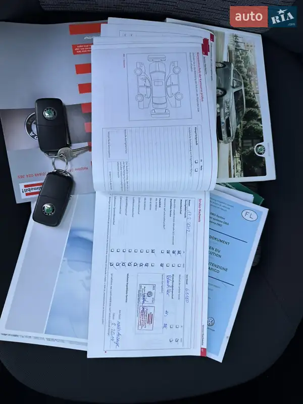 Універсал Skoda Octavia 2010 в Києві документ