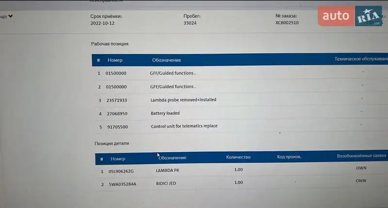 Універсал Skoda Octavia 2020 в Миргороді документ