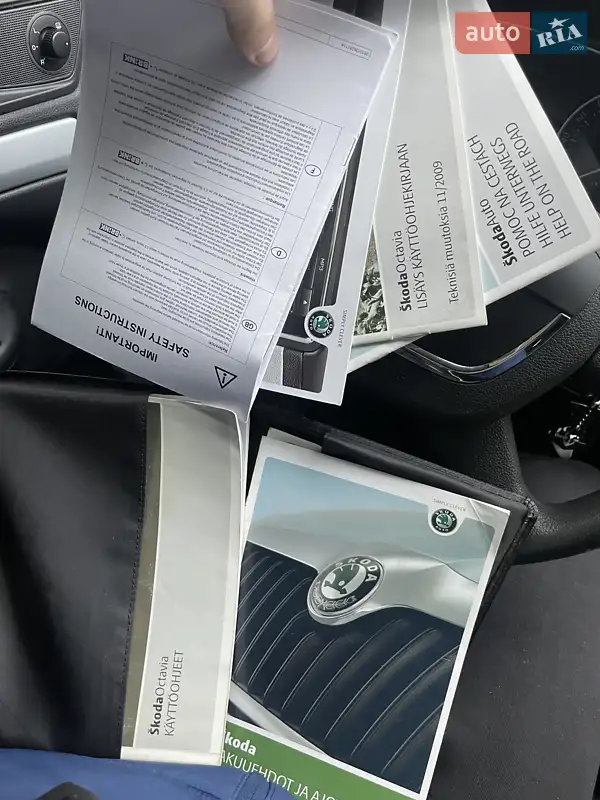 Ліфтбек Skoda Octavia 2010 в Дніпрі документ