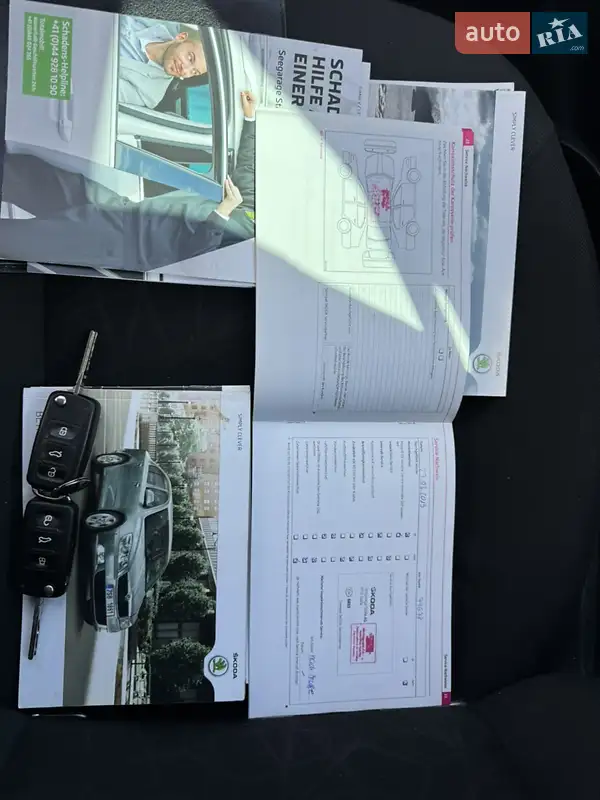 Універсал Skoda Octavia 2012 в Києві документ