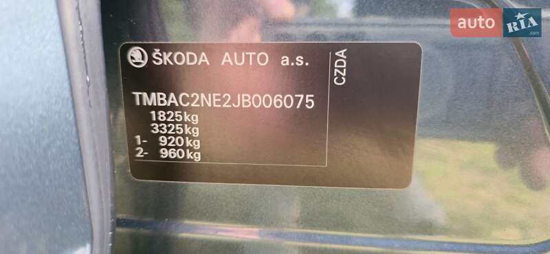 Лифтбек Skoda Octavia 2017 в Луцке