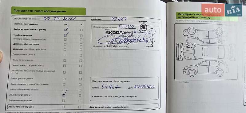 Лифтбек Skoda Octavia 2017 в Луцке