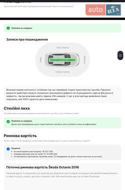Универсал Skoda Octavia 2016 в 
