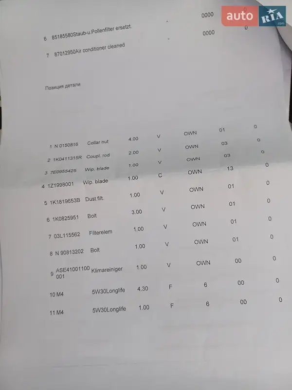 Універсал Skoda Octavia 2011 в Львові документ