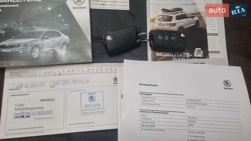 Универсал Skoda Octavia 2019 в Луцке фото 31 Универсал Skoda Octavia 2019 в Луцке