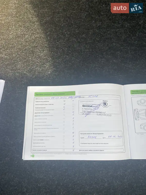 Ліфтбек Skoda Octavia 2019 в Дніпрі документ