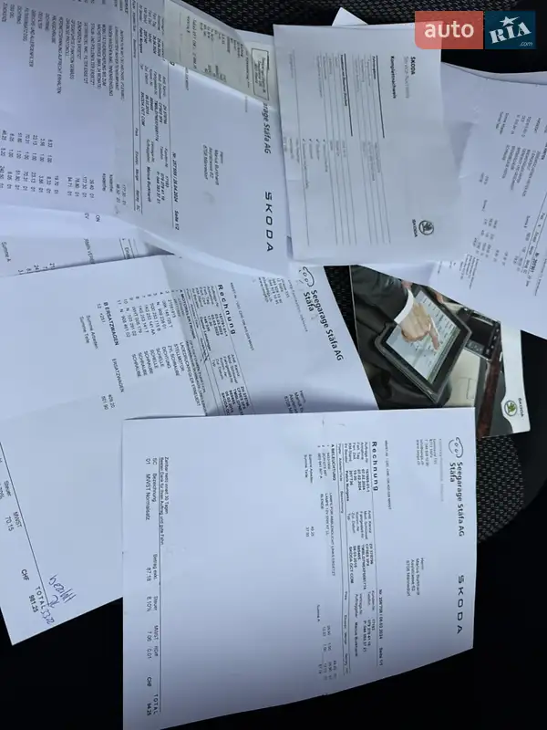 Универсал Skoda Octavia 2014 в Великой Багачке документ
