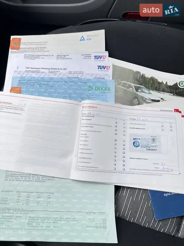 Универсал Skoda Octavia 2011 в Ковеле документ