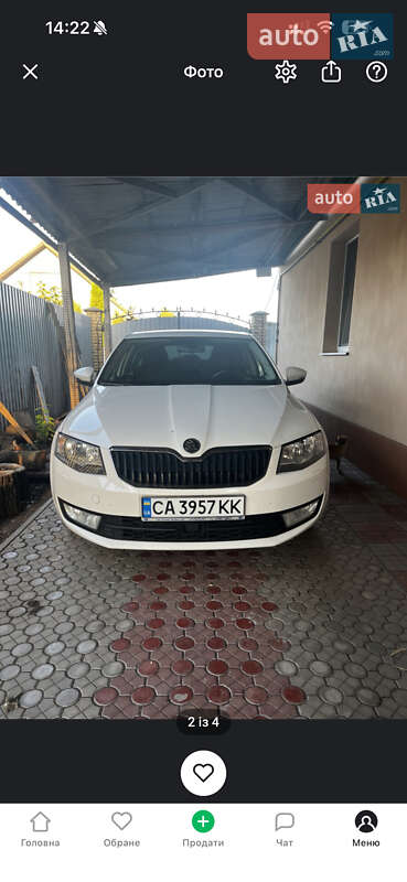 Лифтбек Skoda Octavia 2014 в Черкассах