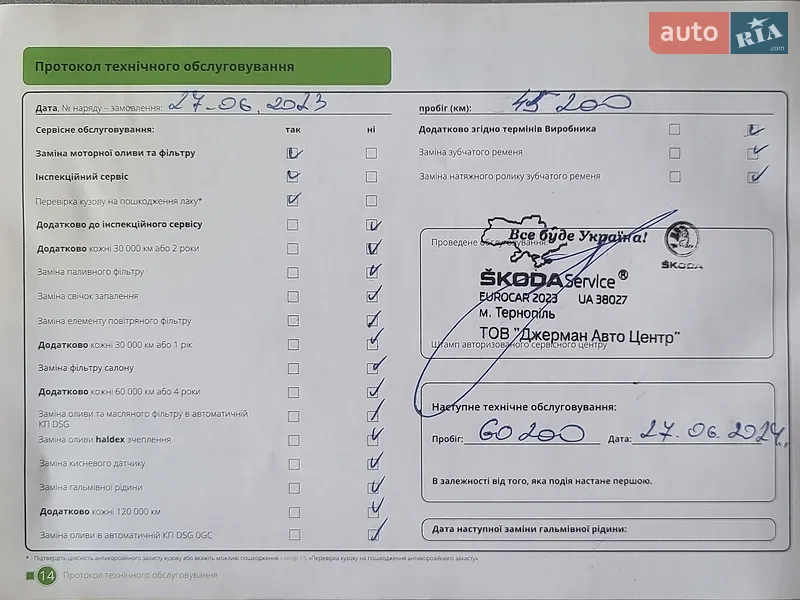 Лифтбек Skoda Octavia 2021 в Киеве документ