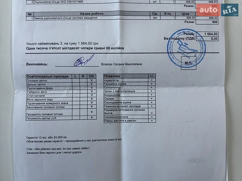 Универсал Skoda Octavia 2012 в Белогородке документ