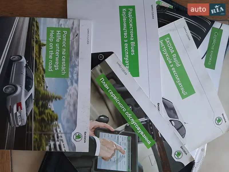 Ліфтбек Skoda Rapid 2014 в Києві документ
