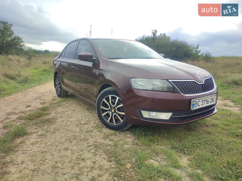 Лифтбек Skoda Rapid 2013 в Стебнику