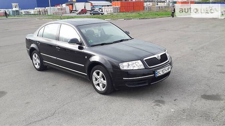 Седан Skoda Superb 2007 в 