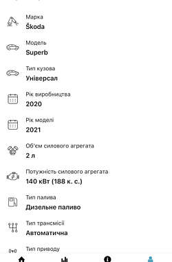 Ліфтбек Skoda Superb 2020 в Трускавці