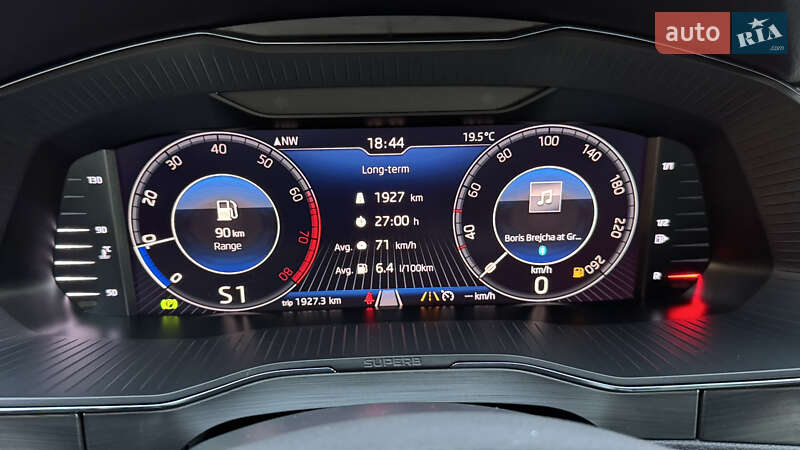 Лифтбек Skoda Superb 2019 в Сваляве