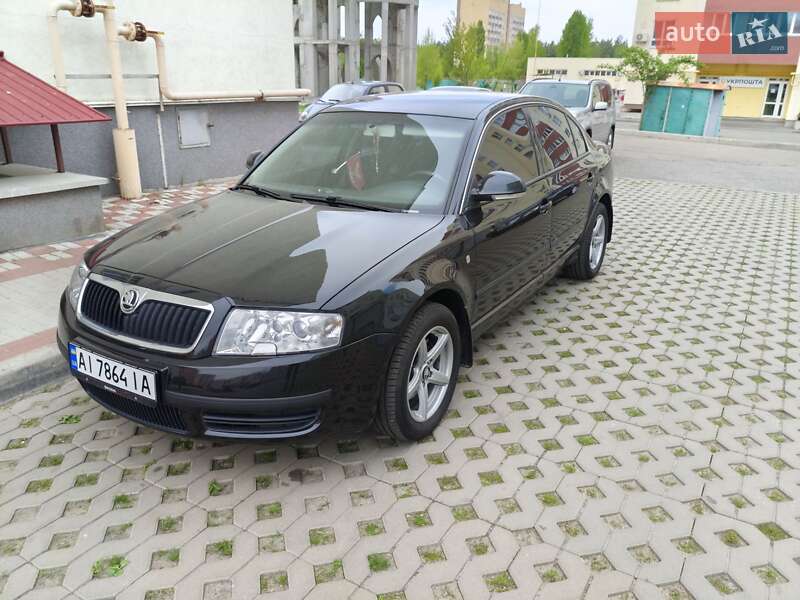 Лифтбек Skoda Superb 2007 в 