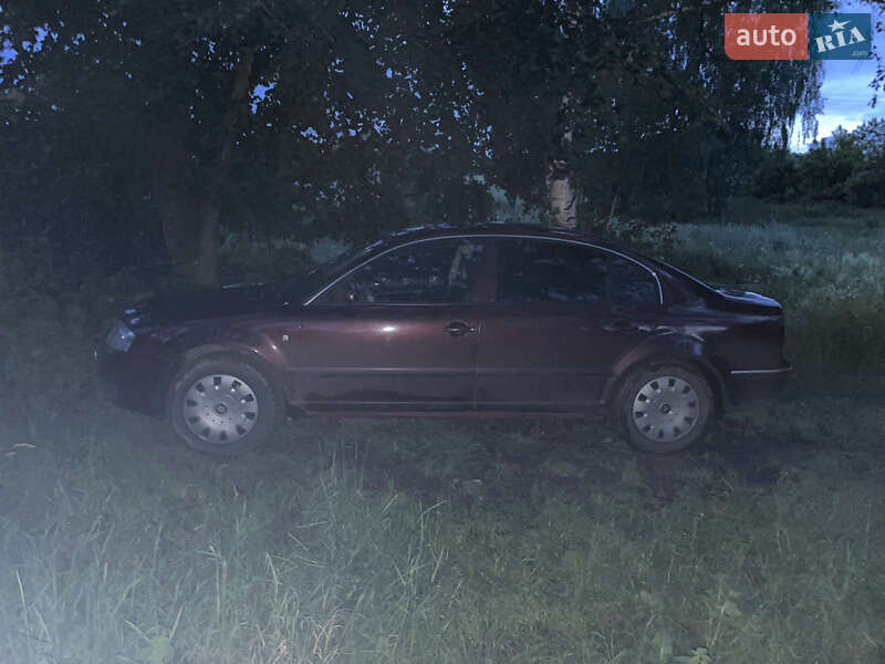 Ліфтбек Skoda Superb 2002 в Решетилівці