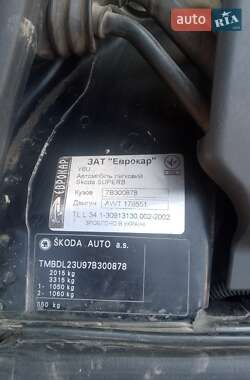 Лифтбек Skoda Superb 2007 в 