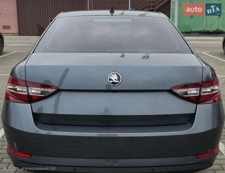 Лифтбек Skoda Superb 2017 в Черкассах