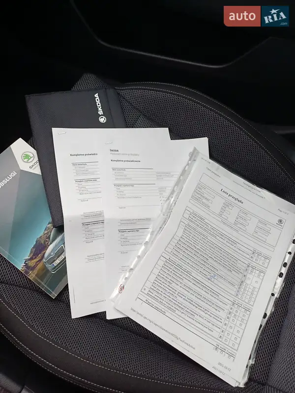 Лифтбек Skoda Superb 2021 в Самборе документ