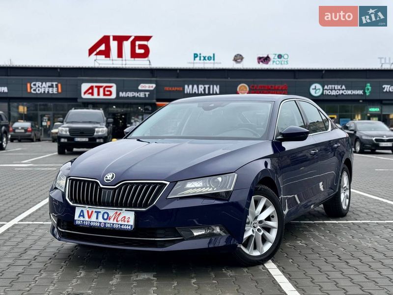 Лифтбек Skoda Superb 2015 в Кривом Роге