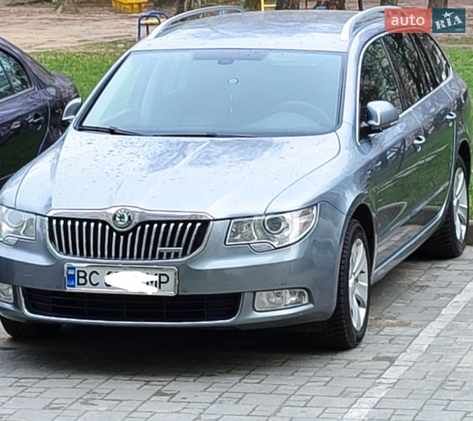 2010 Skoda Superb, VIN TMBJJ73T9B9035652:plate — фото 1 (autoria)