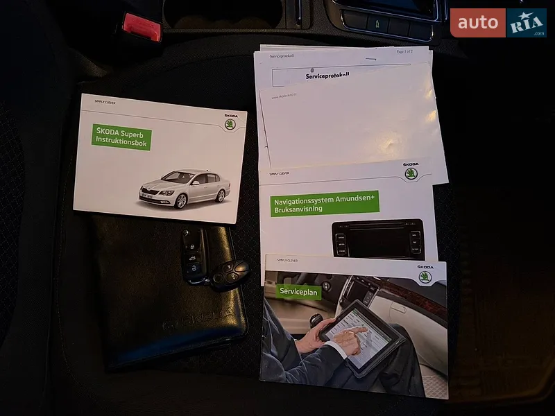 Универсал Skoda Superb 2014 в Кременце документ
