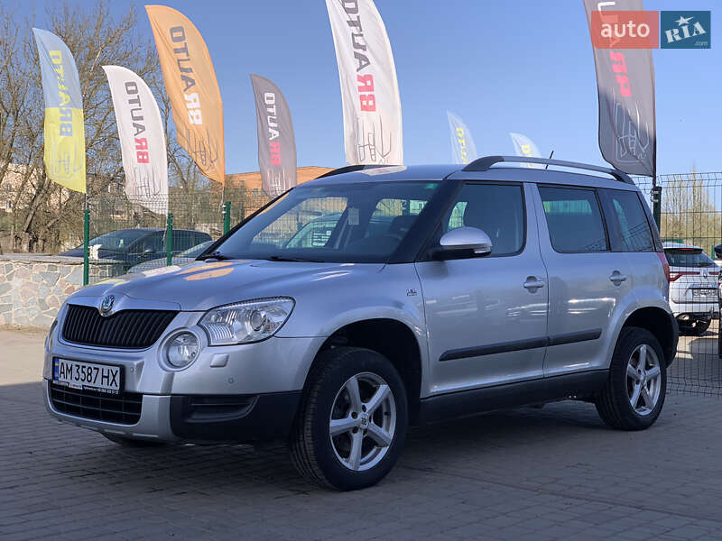 Позашляховик / Кросовер Skoda Yeti 2012 в Бердичеві