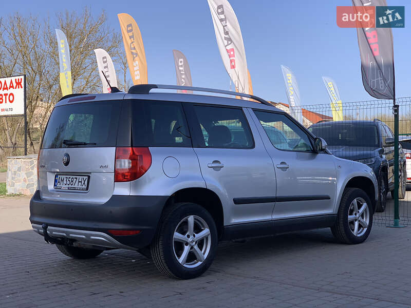 Позашляховик / Кросовер Skoda Yeti 2012 в Бердичеві