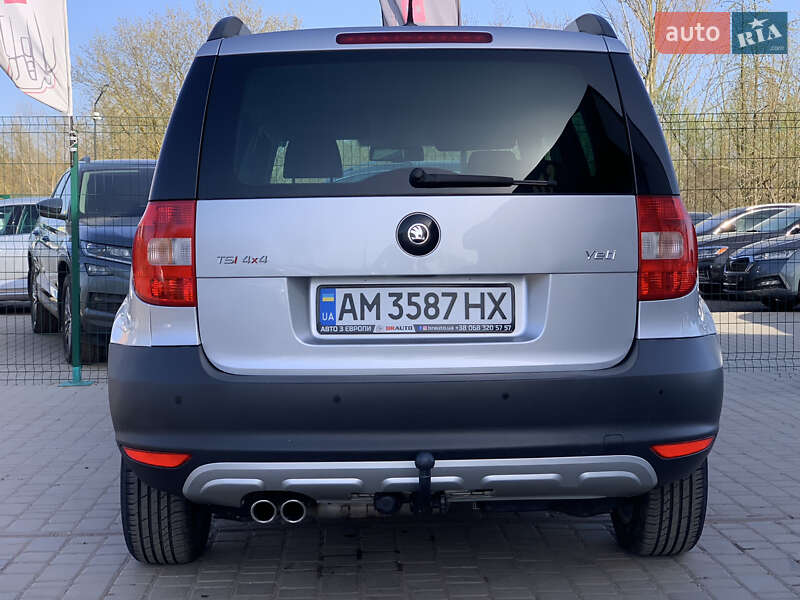 Позашляховик / Кросовер Skoda Yeti 2012 в Бердичеві