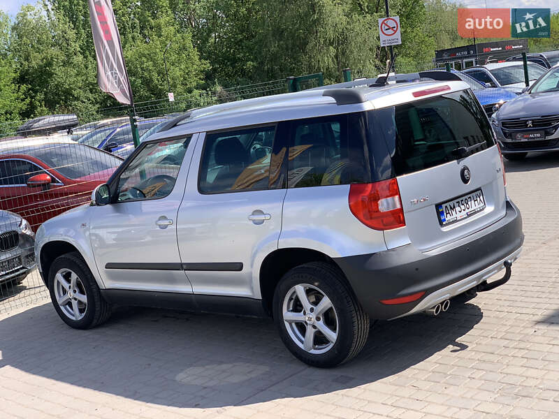 Позашляховик / Кросовер Skoda Yeti 2012 в Бердичеві