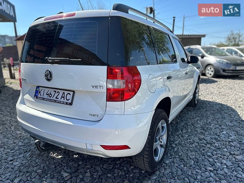 Внедорожник / Кроссовер Skoda Yeti 2015 в Смеле