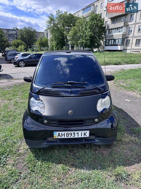 Кабриолет Smart Fortwo 2002 в Терновке