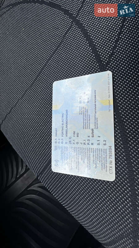 Купе Smart Fortwo 2016 в Тернополе