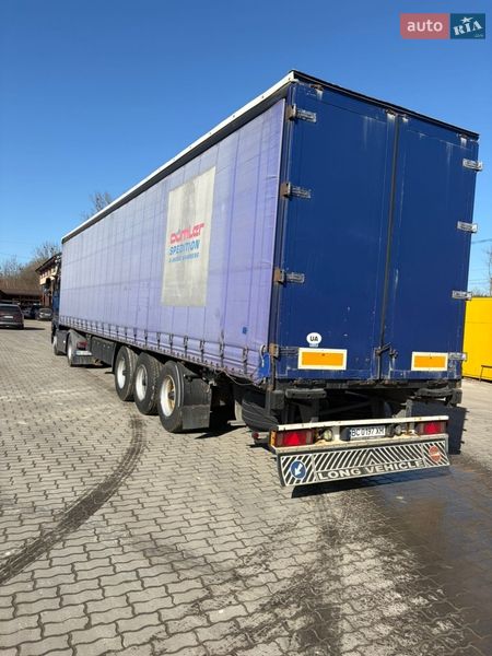 Тентованный борт (штора) - полуприцеп Sommer SP 2005 в Львове