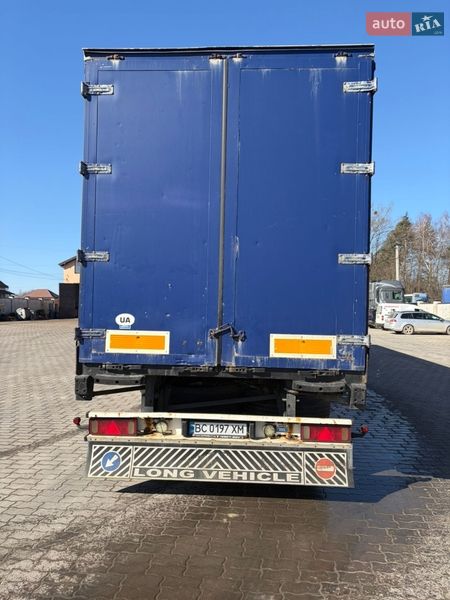 Тентованный борт (штора) - полуприцеп Sommer SP 2005 в Львове