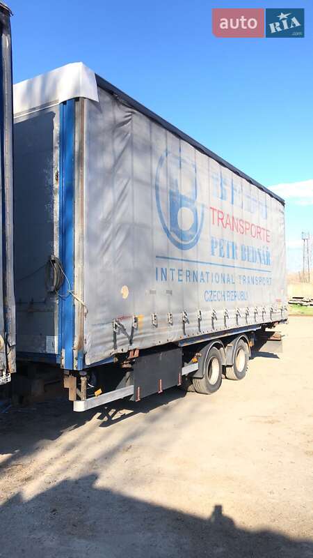 Тентований борт (штора) - прицеп Sommer ZW 1997 в Луцьку