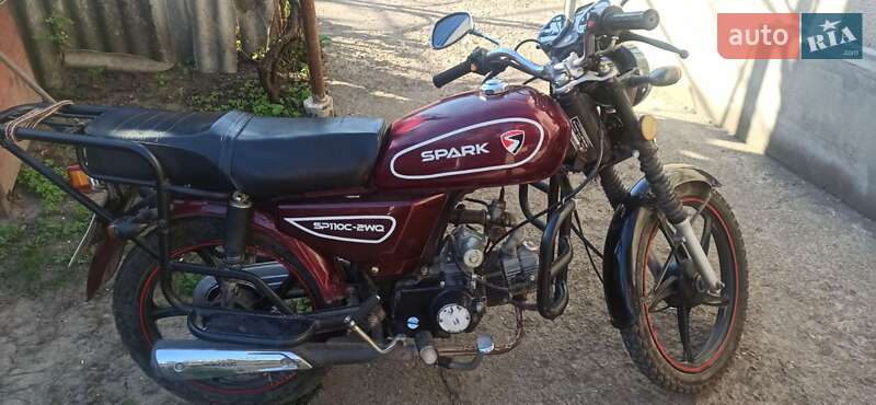 Мотоцикл Классік Spark SP 110-2WQ 2021 в Ямполі фото Мотоцикл Классік Spark SP 110-2WQ 2021 в Ямполі
