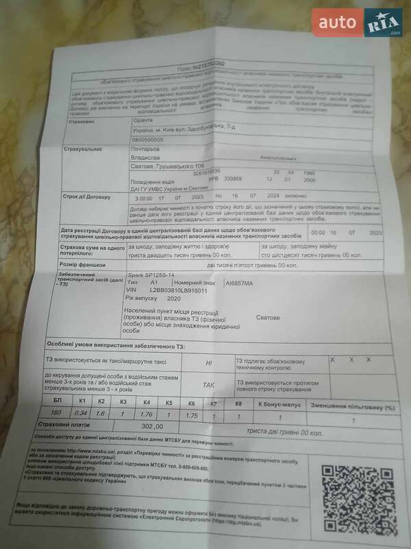 Скутер Spark SP 125C-2C 2020 в Корюківці фото 8 Скутер Spark SP 125C-2C 2020 в Корюківці