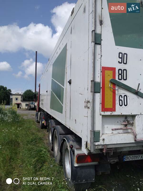 Зерновоз - полуприцеп STAS SA 336K 2001 в Тернополе