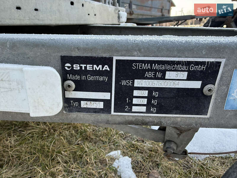 Легковой прицеп STEMA МТ0751 2007 в Луцке
