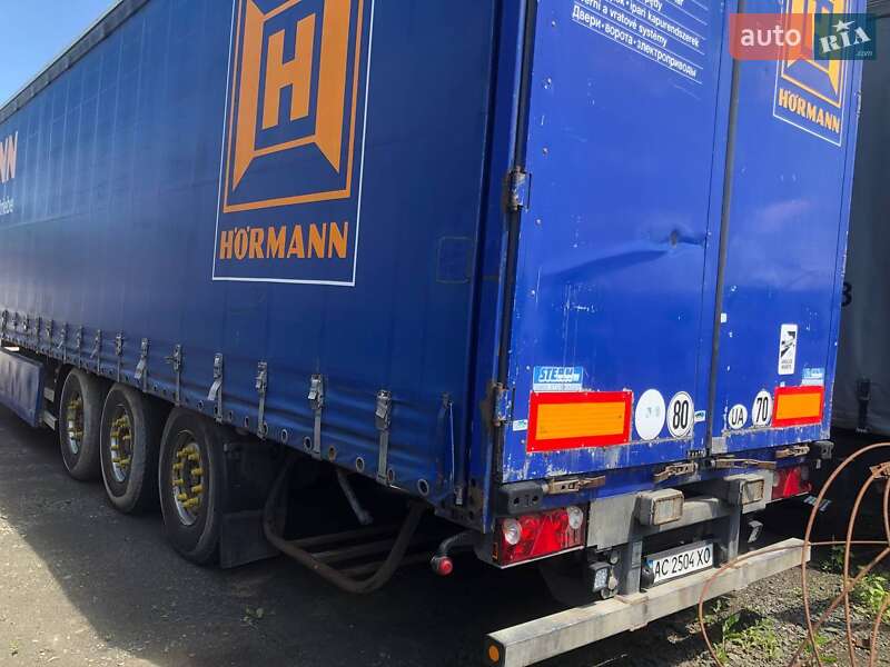 Тентованный борт (штора) - полуприцеп Stern SA334 2008 в Ковеле