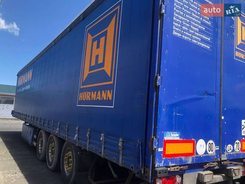 Тентованный борт (штора) - полуприцеп Stern SA334 2008 в Ковеле